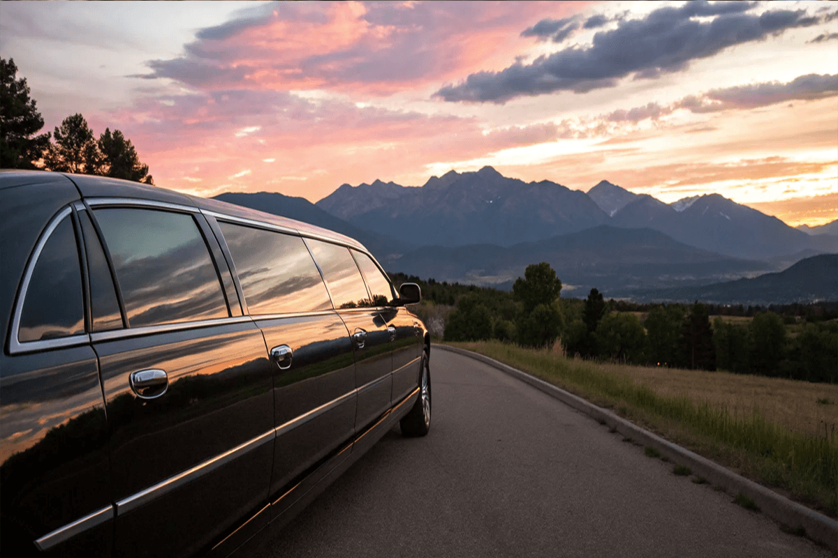 Frankfort to O'Hare Limo luxury sedan departing Frankfort Illinois