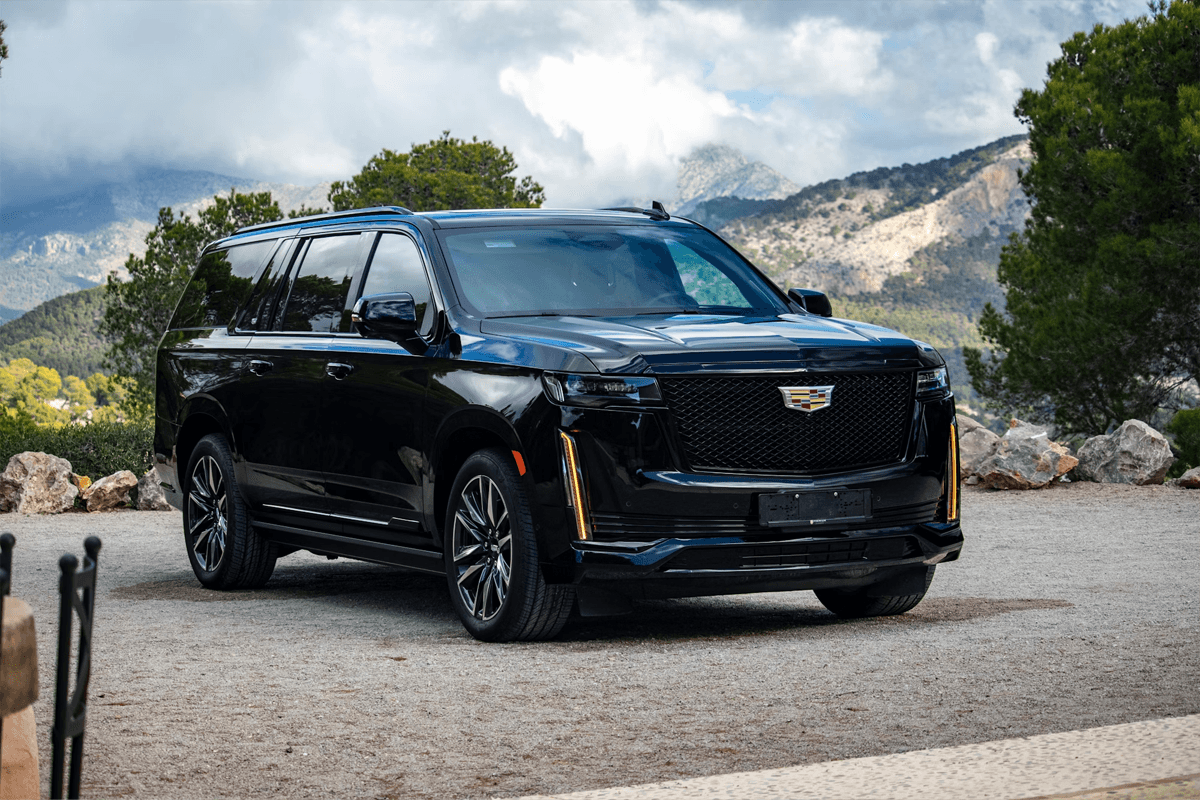 Frankfort to O'Hare Limo executive SUV en route to O'Hare International Airport