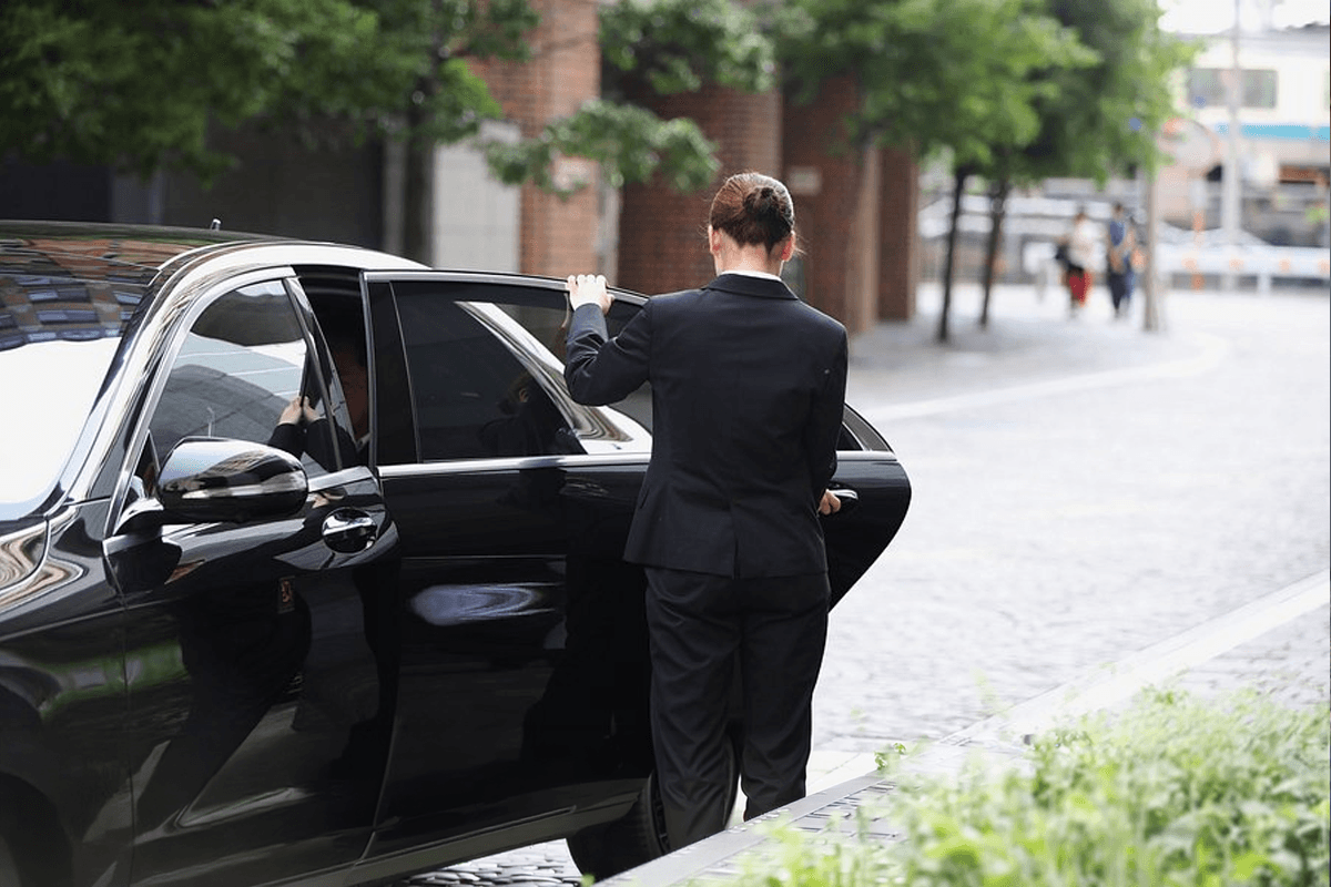 Professional chauffeur providing Tinley Park Limo Service