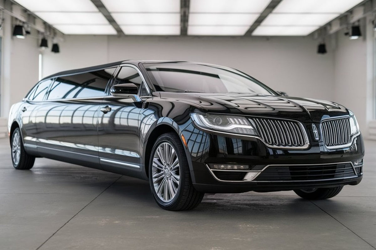 Sleek Lincoln MKT luxury vehicle available through our Palos Heights Limo Service.