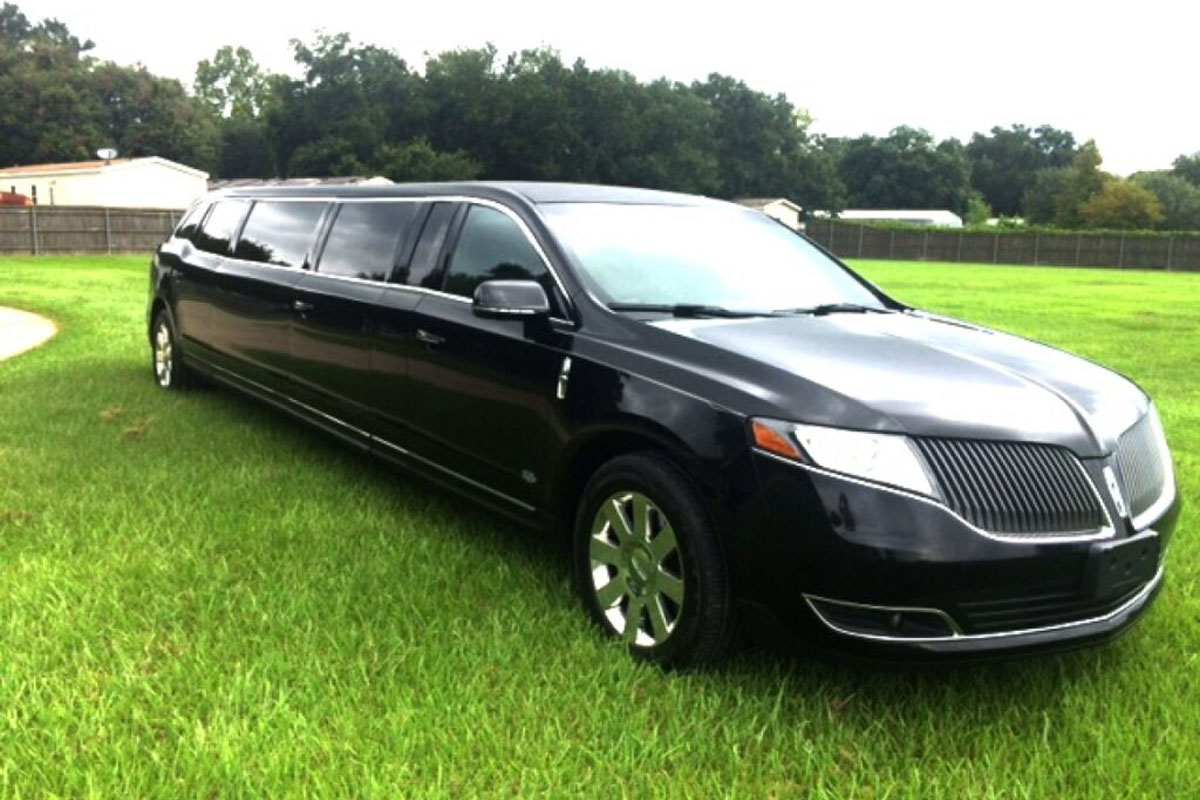 Sleek Lincoln MKT luxury vehicle available through our Lemont Limo Service.